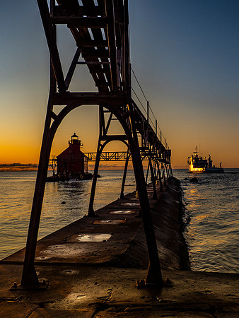 Canal Station Pier Head - Door County, WI